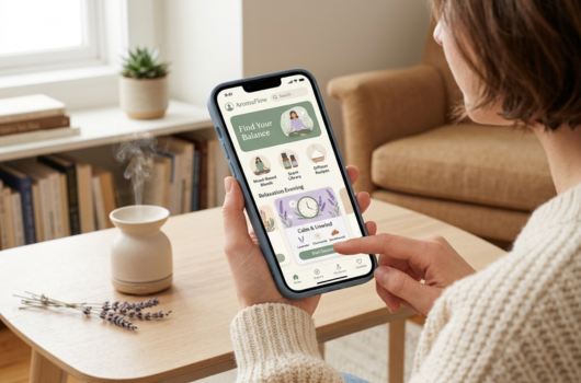 Aromatherapy App Enhances Wellness Through Scents